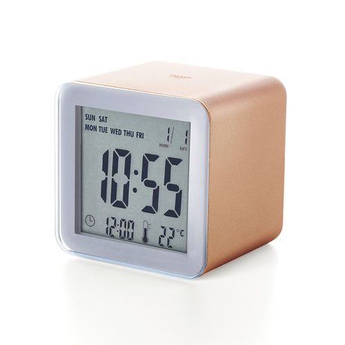 現代風時計 - CUBE : LR103PC - LEXON - 卓上 / デジタル / ABS樹脂製
