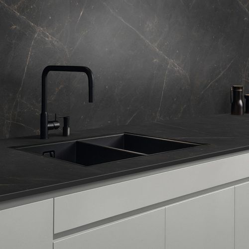 コーティング装飾パネル - K2884 PH Marble Emperador - Kaindl - 調度用 / 壁取り付け式 / 屋内用
