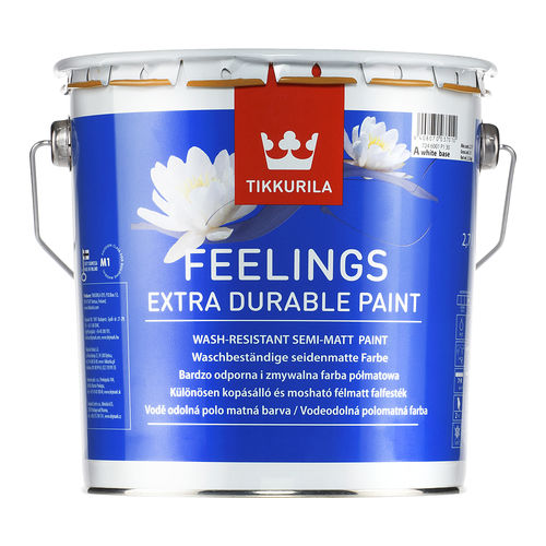 保護塗料 - FEELINGS EXTRA DURABLE - TIKKURILA - 仕上げ用 / 内側 / 壁用