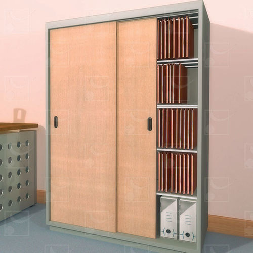 アルミニウム製スライドシステム - MEDIUM - MANTION SAS - 金属製 / 棚ドア用 / 見えないランナー