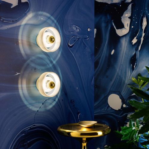 現代風壁掛け照明 - STONE : STW02WEU - Tom Dixon - 屋内用 / ガラス製 / 大理石