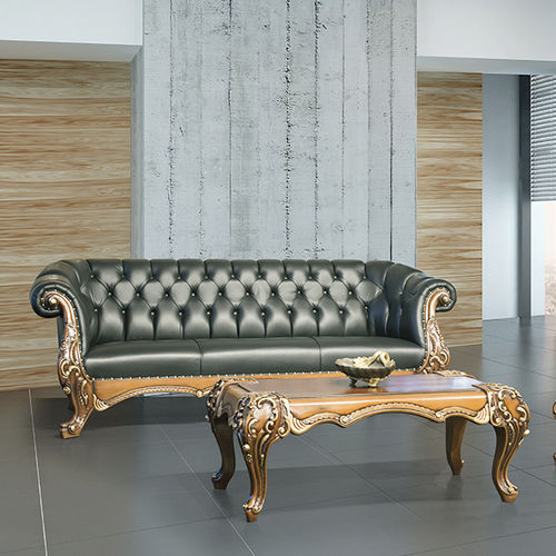 伝統的ソファー - VENEDIK - SOLENNE OFFICE FURNITURE - 革製 / コントラクト