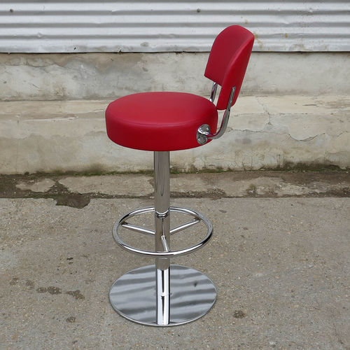 現代風バ－チェア - COMBI  - KODRETA furniture, s.r.o. - 屋内用 / 金属製 / 革製