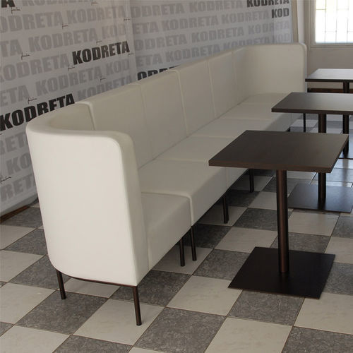 モジュール式布張りベンチ - BOX - KODRETA furniture, s.r.o. - 現代風 / 布製 / 革製