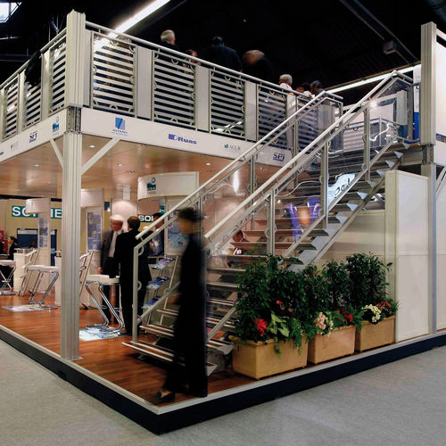 展示会用スタンド - DOUBLE DECK - SODEM SYSTEM