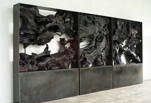 現代風スクリ－ン - TRIPTYCH - JÉRÔME-ABEL SEGUIN - 木製