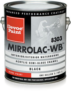 装飾塗料 - MIRROLAC-WB™ - DEVOE PAINT - 屋外用 / 屋内 / 壁用