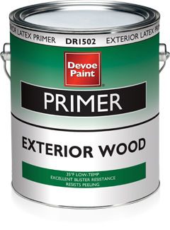 木材用プライマー - EXTERIOR LATEX PRIMER - DEVOE PAINT - アクリル / 外側