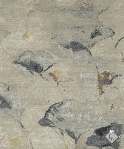 現代風絨毯 - SHINTO MIST - Edition Bougainville - 花柄 / PET / ウール製