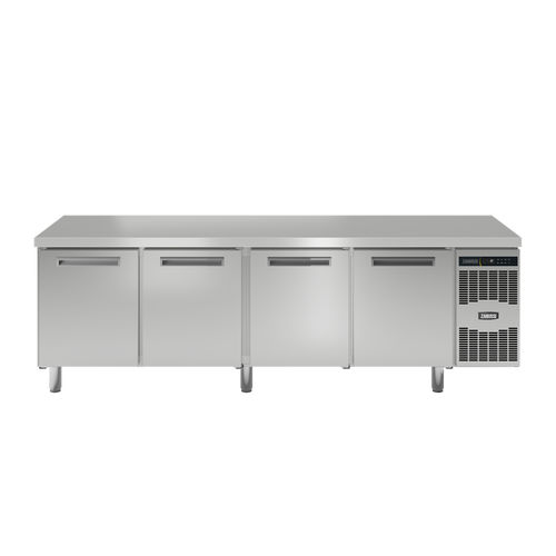 ステンレススチール製調理準備テーブル - 110910 - ZANUSSI PROFESSIONAL - 冷却 / 収納付き / 業務用