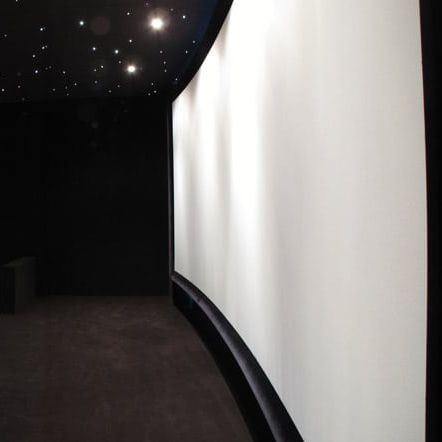 カーブプロジェクタ用スクリーン - VOTRE CINEMA - マルチフォｰマット / 2.35 / シネマスコープ