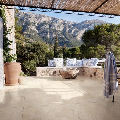 陶磁器タイル - MYSTONE LIMESTONE - MARAZZI - マット / 自然な仕上がり / 屋内用