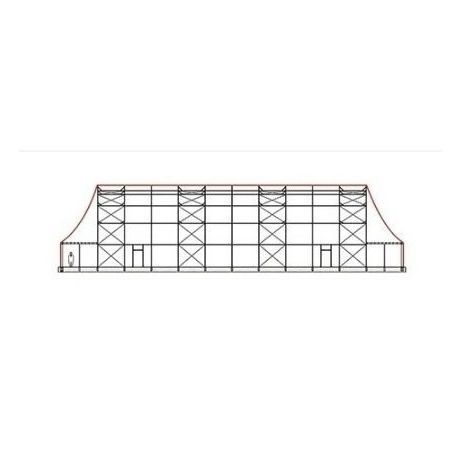 金属製骨組み張力構造 - SIDEWALL - KOPRON - アーチ / 覆い用 / PVC製メンブレン