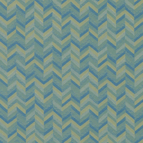 張り地 - CRYPTON WOVEN JACQUARDS VOLUME VIII : SEA GREEN - DURALEE DESIGNER - 柄付き / コットン / ジャガード