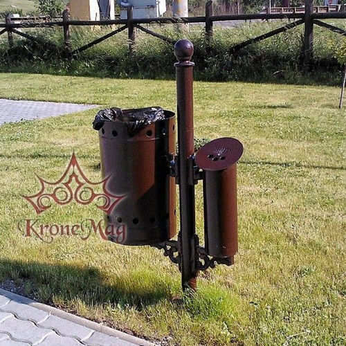 鋳鉄製ゴミ箱 - URBAN 1.S - KRONEMAG MILLENIUM srl - 屋外用 / 床置き / 公共スぺース用