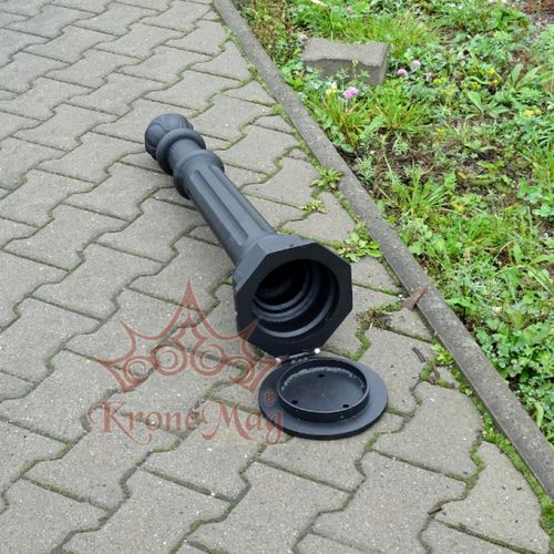 保護用ボラード - 908.B1.R - KRONEMAG MILLENIUM srl - 駐車防止用 / アクセス制御 / 取り外し可能
