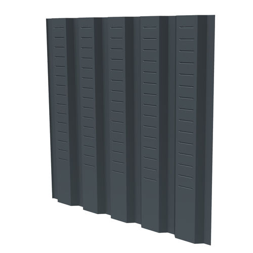 パネルサイディング - JI 30-207-1035 AVEC VENTILATION - Joris Ide - スチール製
