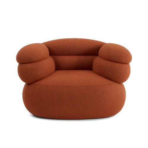現代風アームチェア - BIBONI - Knoll international - 布製 / ポリウレタン製 / ポリエステル製
