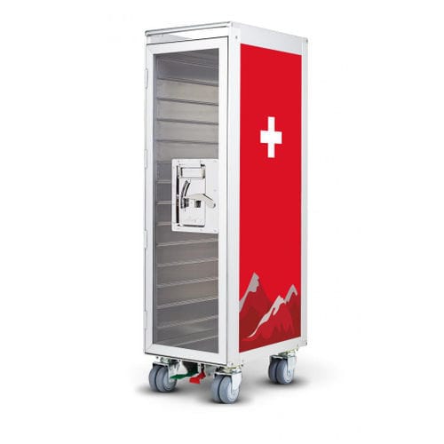 サービス台車 - BORDBAR_NEW SWISS CROSS - bordbar design GmbH - 業務用 / カスタマイズ可能 / アルマイト処理されたアルミ製