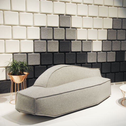 壁用吸音パネル - SOUNDWAVE® PIX - OFFECCT - ポリエステル繊維 / 色付き / オフィス用