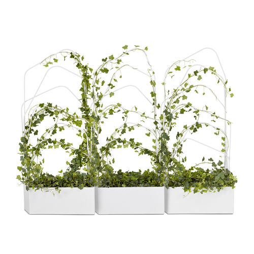 金属製植木鉢 - GREEN DIVIDER - OFFECCT - 長方形 / トレリス付き