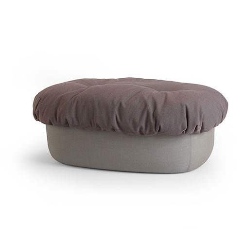 現代風オットマン - SOUFFLÉ - OFFECCT - 布製 / 革製 / 木製