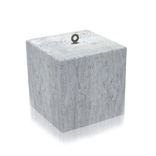 保護用ボラード - kubo - Arredo di Pietra srl - 取り外し可能 / トラバーチン製 / 高耐久性
