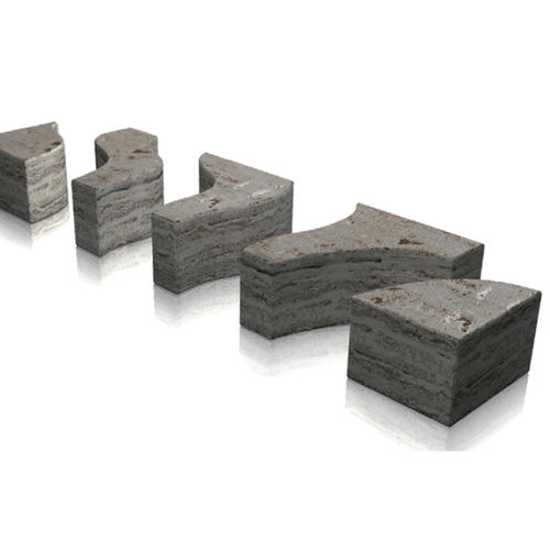 保護用ボラード - orme - Arredo di Pietra srl - 取り外し可能 / トラバーチン製 / 高耐久性