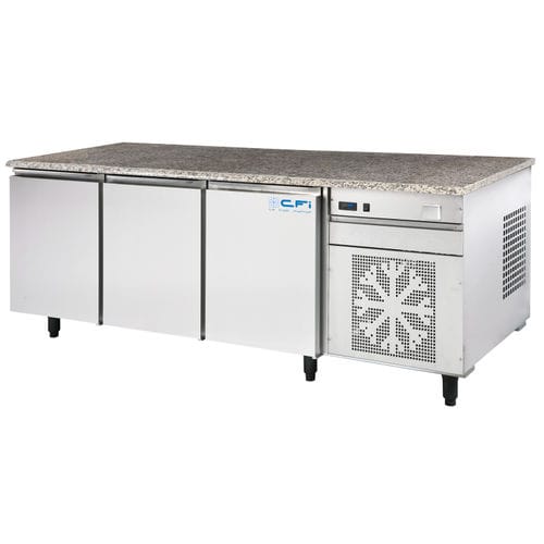 ステンレス製調理準備テーブル - TPC AND TPM RANGES - SEBP - 冷却 / 収納付き / 業務用