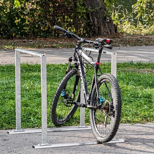 床置きバイクラック - 453 - ABES S.à r.l. Public Design - 溶融亜鉛メッキ鋼製 / ステンレス製 / 業務用