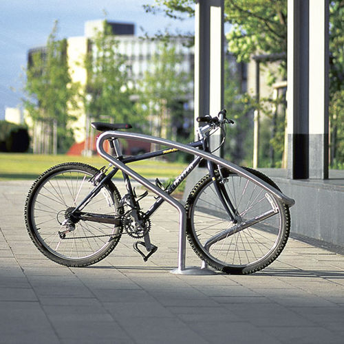 床置きバイクラック - 450-2 - ABES S.à r.l. Public Design - 溶融亜鉛メッキ鋼製 / ステンレス製 / 業務用