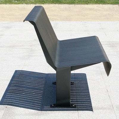 現代風アーバンチェア - LIA - univers & cité | mobilier urbain - スチール製 / スチール製 / 公共スぺース用