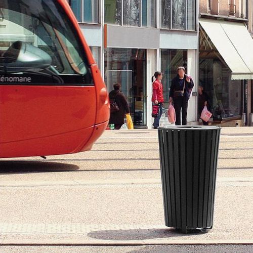 スタンド灰皿 - LUNA  - univers & cité | mobilier urbain - 壁取り付け式 / スチール製 / 屋外用