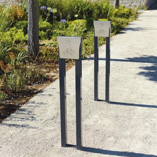 床置きバイクラック - FUSION - univers & cité | mobilier urbain - セキュリティ / 公共スぺース用 / スチール製