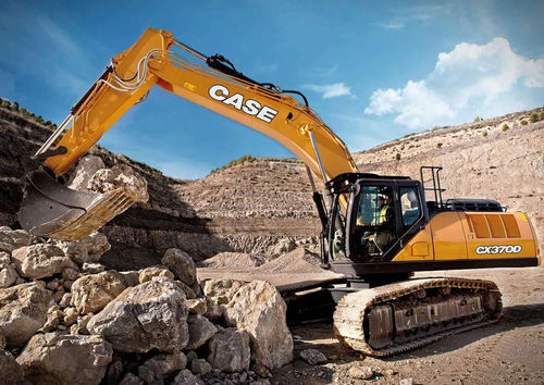 クローラー式パワーショベル - CX370D - Case Construction - ディーゼル / 工事現場用 / 持ち上げ用