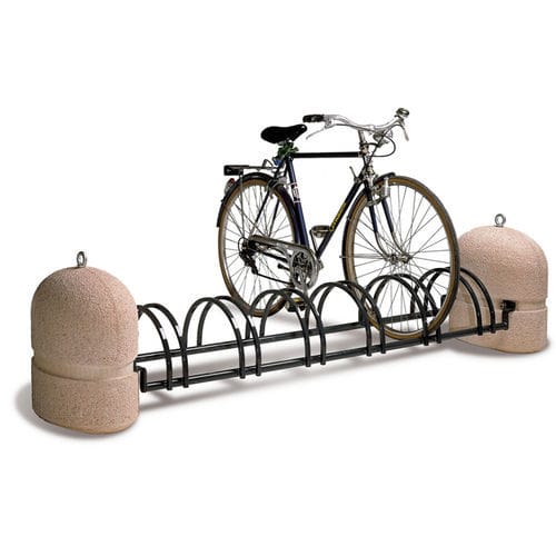 床置きバイクラック - CICLOPIS - VASART URBAN DESIGN - 公共スぺース用 / 塗装金属製 / コンクリート製
