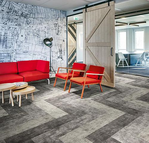 テキスタイル床材 - FLOTEX CONCRETE - Forbo Flooring Systems - 屋内用 / リビング用 / オフィス用