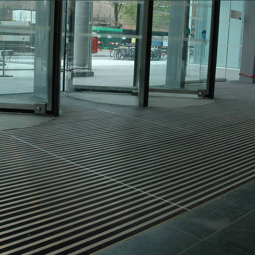公共施設用エントランスマット - NUWAY TUFTIGUARD HEAVY DUTY - Forbo Flooring Systems - アルミニウム / ポリアミド製 / 汚染防止