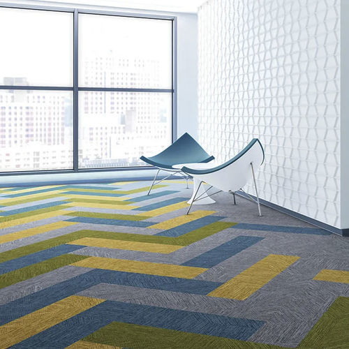 房状カ－ペット - FLOTEX PLANKS - Forbo Flooring Systems/フォルボ - ポリアミド製 / 第三次産業用 / 柄付き