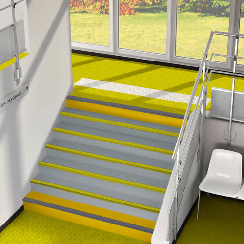 ビニール製ステップカバーリング - SARLON COMPLETE - Forbo Flooring Systems/フォルボ - 滑り防止 / 高耐久性
