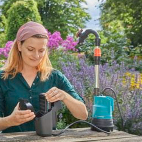 散水ポンプ - 14602-20 - GARDENA Deutschland GmbH/ガルディナ - 水 / 電動 / プラスチック製