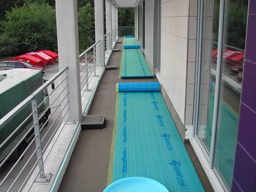 ドレナージ生分解性マット - AQUADRAIN® FE+ - GUTJAHR Systemtechnik - ポリスチレン製