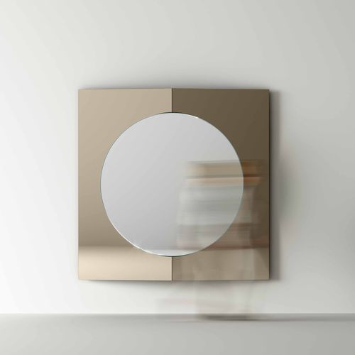 壁かけ式鏡 - CENTRAL  - TONELLI Design - 業務用 / 現代風 / 円形