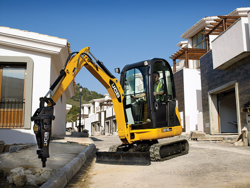 小型パワーショベル - 8018 CTS - JCB Deutschland GmbH - クローラー式