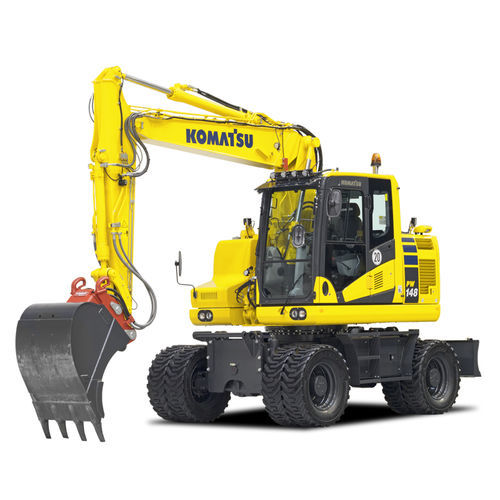 中型パワーショベル - PW148-11 - Komatsu Hanomag GmbH - タイヤ式 