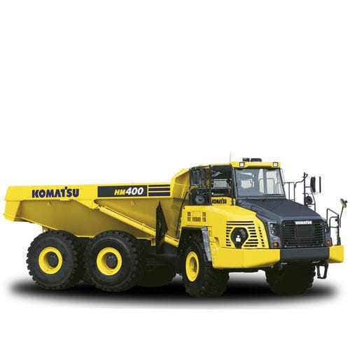 関節付きダンプカー - HM400-5 - Komatsu Hanomag GmbH - 硬質 / タイヤ式