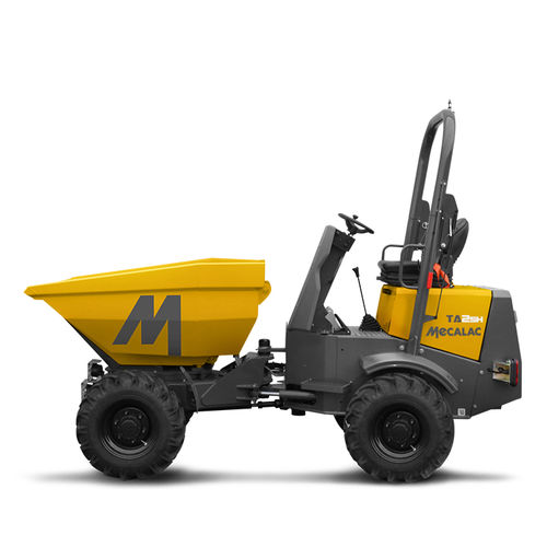 前方除荷ダンプカー - TA2H - MECALAC Baumaschinen GmbH - ホイール式 / ディーゼル / 工事現場用