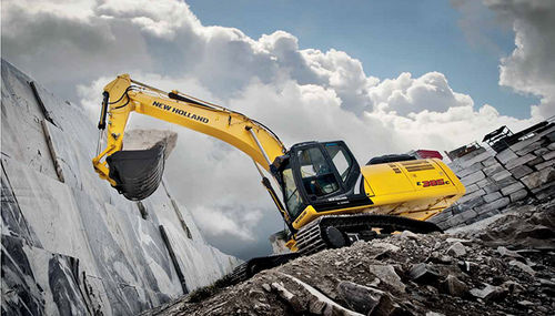 クローラー式パワーショベル - E385C - New Holland Construction - 工事現場用