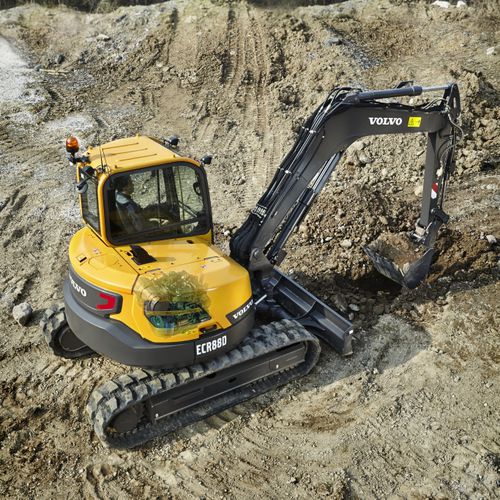 小型パワーショベル - ECR88D - Volvo Construction Equipment Germany GmbH - クローラー式 / コンパクト / 低燃費