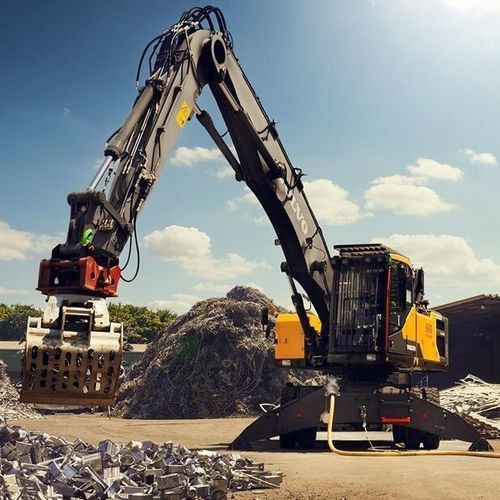 中型パワーショベル - EW240 - Volvo Construction Equipment Germany GmbH - タイヤ式 / ハンドリング用 / 人間工学